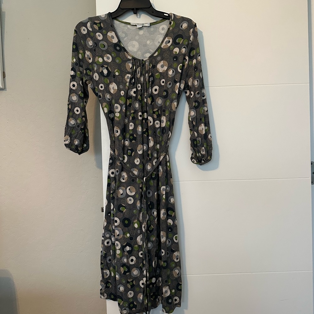 Boden midi patterned dress